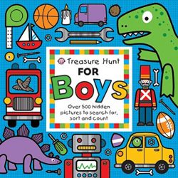Treasure Hunt for Boys: Over 500 hidden pictures to search for, sort and count! (Priddy Books Big Ideas for Little People)