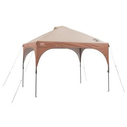 Coleman Instant Canopy Tent with LED Lighting System, 10 x 10 Feet