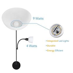 LED Floor Lamp with Reading Light – Perfect for Any Room!