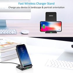 CHOETECH iPhone Wireless Charger, 7.5W Fast Wireless Charger Charging Pad Stand