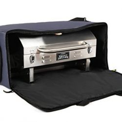 Kenley Smoke Hollow Grill Carry Bag - Storage Case Cover for Smoke Hollow 205 Tabletop Gas BBQ - Pockets for Propane & Accessories - Heavy Duty, Padded & Weatherproof