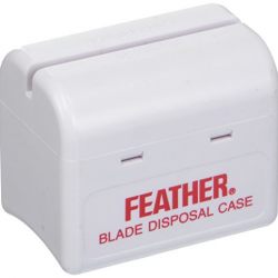 Feather Styling Razor Disposal Case