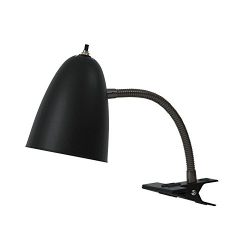 Boston Harbor - Flexible Clip On Table Lamp, Black