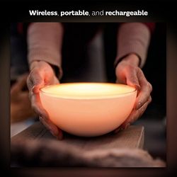 Philips Hue Go White and Color Portable Dimmable LED Smart Light Table Lamp (Compatible with Amazon Alexa Apple HomeKit and Google Assistant)