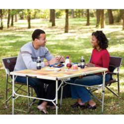 Coleman Outdoor Compact Table (Red)