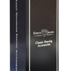 Edwin Jagger Imitation Ebony Gillette Mach 3 Razor, with Nickel Plated Collar