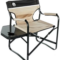Coleman Portable Deck Chair with Side Table