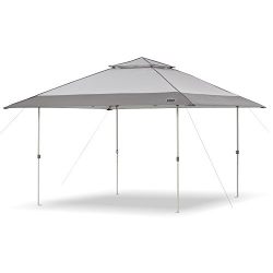 CORE 13' x 13' Instant Shelter Pop Up Canopy Gazebo Tent for Shade in Backyard, Party, Event with Wheeled Carry Bag, Gray