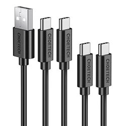 CHOETECH USB Type C Cable, USB C to USB A Fast Charging & Data Sync Cord