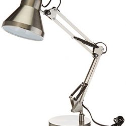 Boston Harbor Swing Arm Lamp Holder for Desk Lamp, Brushed Nickel