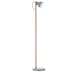Tomons Floor Lamp LED Standing Floor Reading Lamp Bright Light Floor Lamps for Bedrooms, Living Room,Dorm, Office Adjustable Heads, Modern Metal Frame 140cm (55.12") High