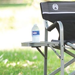 Coleman Portable Deck Chair with Side Table