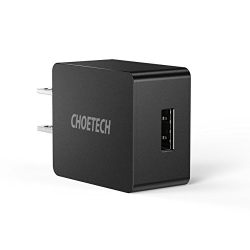 ltra-Compact Travel Wall Charger for iPhone X/8/7/7 Plus/6S/6 Plus, iPad Pro/Air 2/mini 3/mini 4, Samsung S4/S5, and More
