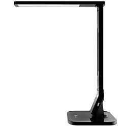 TaoTronics LED Desk Lamp with USB Charging Port, 4 Lighting Modes with 5 Brightness Levels, 1h Timer, Touch Control, Memory Function, Black, 14W, Official Member of Philips EnabLED Licensing Program