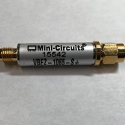 1x SMA M/F 50Ω VBFZ-1065+ Bandpass Filter - Mini Circuits 980 to 1150 MHz for FlightAware 1090MHz