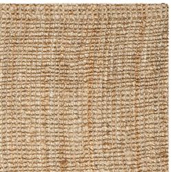 Natural Fiber Collection Hand Woven Natural Jute Area Rug
