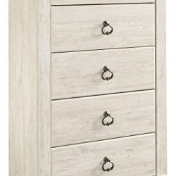 Ashley Furniture Signature Design - Willowton Chest of Drawers - Contemporary Dresser - Two-Tone