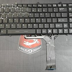 Laptop Keyboard for Black with Frame Color Backlit Us Language
