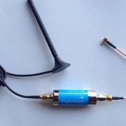 ADS-B 1090MHz Band-pass SMA Filter plus Car Antenna + Pigtail for FlightAware - Track Planes Live Near You!
