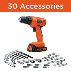 BLACK+DECKER LD120VA 20-Volt Max Lithium Drill