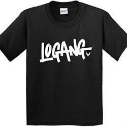 New Way 824 - Youth T-Shirt Logang Logan Paul Maverick Medium Black