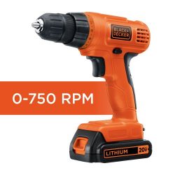 BLACK+DECKER LD120VA 20-Volt Max Lithium Drill