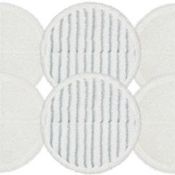 Bissell SpinWave Compatible Replacement Mop pads for Bissel Bissell Spinwave Hard Floor Cleaner Powered Rotating Mop 2124, 2039 series, 2307, 2315A, 6-pack (4 Soft pads + 2 Scrubby pads)