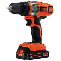 BLACK+DECKER 20V MAX 2-Speed Cordless Drill Driver (Includes Battery and Charger)