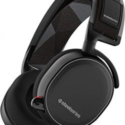 SteelSeries Arctis 7 Lag-Free Wireless Gaming Headset with DTS Headphone:X 7.1 Surround for PC, Playstation 4, VR, Mac and Wired for Nintendo Switch, Android and iOS - Black