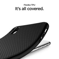 Spigen Liquid Air Armor Designed for Apple iPhone XS Case (2018) / Designed for Apple iPhone X Case (2017) - Matte Black
