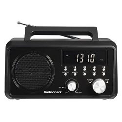RadioShack Portable Digital Tuning AM/FM/Weather Band Table Radio