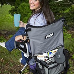 GCI Outdoor Pico Compact Folding Camp Chair with Carry Bag, Sage