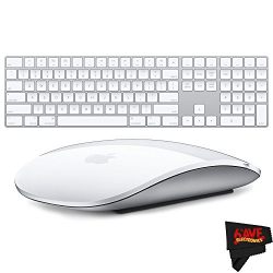 Apple Magic Mouse + Magic Keyboard Number Pad Combo