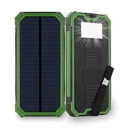 Solar Phone Charger Friengood 15000mAh Portable
