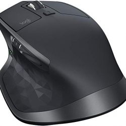 Logitech MX Master 2S Wireless Mouse with Flow Cross-Computer Control and File Sharing for PC and Mac, Graphite