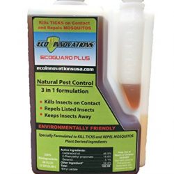 EcoGuard Plus, 8 oz, All Natural Tick and Mosquito Control, Kid Safe, Pet Safe, Non-Staining Lawn Spray Concentrate
