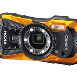 Ricoh WG-50 16MP Waterproof Still/Video Camera Digital with 2.7" LCD, (Orange)