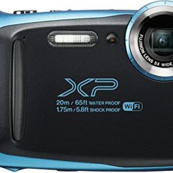 Fujifilm FinePix XP130 Waterproof Digital Camera w/16GB SD Card - Sky Blue