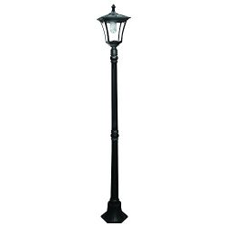 Paradise by Sterno Home Cast-Aluminum Solar-Powered LED Streetlight-Style Outdoor Light