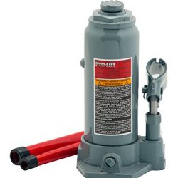 Pro-Lift Grey Hydraulic Bottle Jack - 6 Ton Capacity