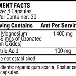 Global Healing Center Oxy-Powder Colon Cleanse Detox - Oxygen Based Safe and Natural Intestinal Cleanser - Relief from Occasional Constipation (120 Capsules)