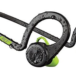 Plantronics BackBeat FIT Wireless Bluetooth Headphones - Waterproof Earbuds with On-Ear Controls for Running and Workout, Black Core