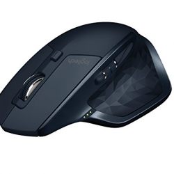 Logitech MX Master Wireless Mouse – High-Precision Sensor, Speed-Adaptive Scroll Wheel, Thumb Scroll Wheel, Easy-Switch up to 3 Devices – Navy