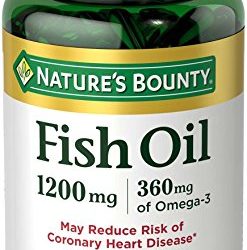 Nature's Bounty Omega-3 Fish Oil 1200mg Softgels