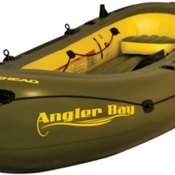 ANGLER BAY Inflatable Boat, 6 person