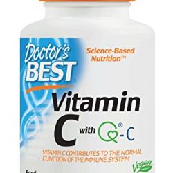 Doctor's Best Vitamin C with Quali-C 1000 mg, Non-GMO, Vegan, Gluten Free, Soy Free, Sourced from Scotland, 120 Veggie Caps