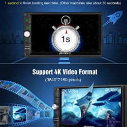 PUMPKIN Android 8.0 Car Stereo Double Din 4GB with GPS and WiFi