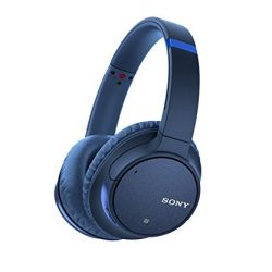 Sony Wireless Noise Canceling Headphones, Blue