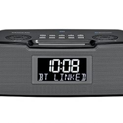 Sangean FM-RDS AM/Bluetooth/Aux-in/USB Charging Digital Tuning Clock Radio