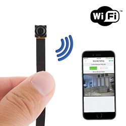 SpygearGadgets 1080P HD WiFi Streaming Professional Grade DIY Pinhole Hidden Camera Spy Nanny Cam Kit